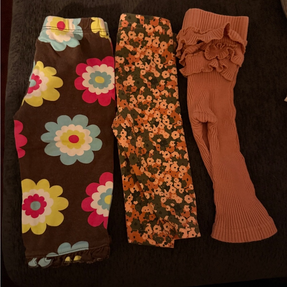 Carter's Multicolor Floral Leggings
